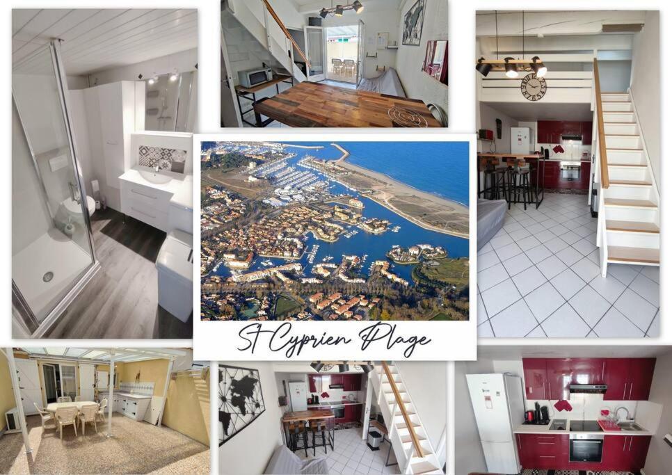 Joli T2 Avec Clim, 4/6 Personnes,500M De La Plage. Saint-Cyprien  Exterior foto